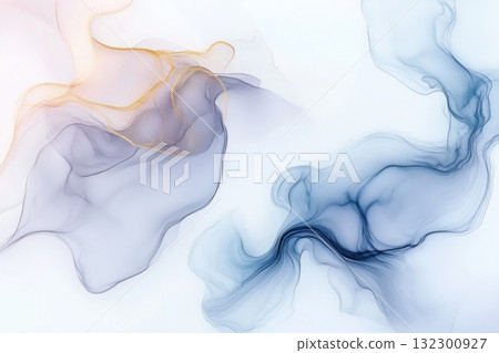 Swirling forms in delicate hues create an elegant contemporary design that enhances any space 132300927