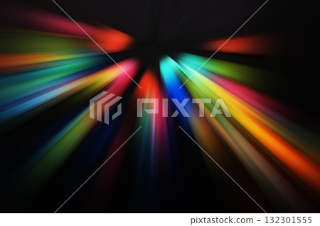 抽象黑色背景_彩色 132301555