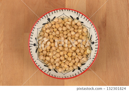 Chickpeas Soaking Water Chickpeas Soaking Water 132301824