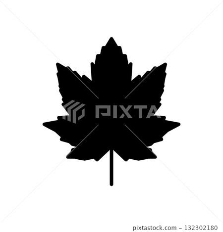 logo Maple Leaf Icons in Green and Black Variations logo Maple Leaf Icons in Green and Black Variations 132302180