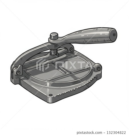 Grey Cast Iron Burger Patty Press with Handle Grey Cast Iron Burger Patty Press with Handle 132304822