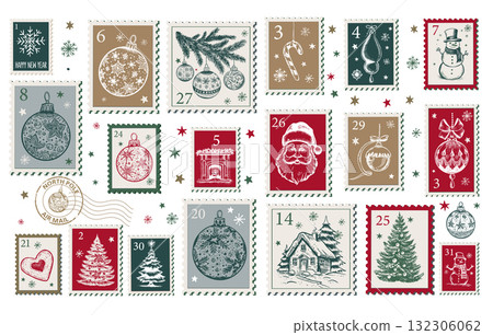 christmas, design, vector 132306062