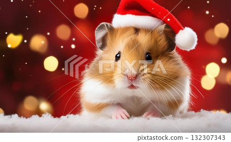 倉鼠、聖誕節和複製空間 倉鼠、聖誕節和複製空間 132307343