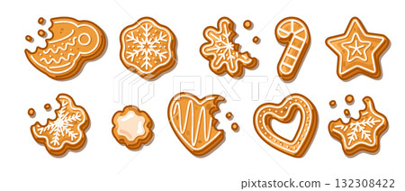 Gingerbread Cookie Winter Collection 132308422