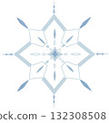 Snowflake illustration 132308508