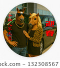 [Year of the Horse/Welcoming the New Year] New Year's Card from a Celebrity Couple with a Luxury Minivan and a Horse | 2026 (Reiwa 8) | Instagram 132308567