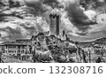 The medieval tower of Malcesine Castle, Lake Garda, Italy The medieval tower of Malcesine Castle, Lake Garda, Italy 132308716