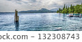 Lake Garda at Punta San Vigilio, Town of Garda, Italy Lake Garda at Punta San Vigilio, Town of Garda, Italy 132308743