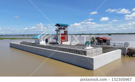 Architecture, Beauty, Blue, Concrete, Construction Industry 132308967