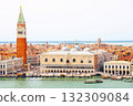 View of Venice from the bell tower of San Giorgio Maggiore 132309084