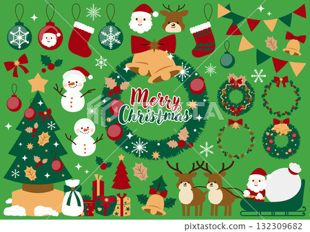 聖誕插圖集 聖誕插圖集 132309682