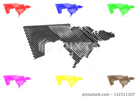 Westmorland County (Canada, New Brunswick Province, North America) map vector illustration, scribble sketch Westmorland map Westmorland County (Canada, New Brunswick Province, North America) map vector illustration, scribble sketch Westmorland map 132311107