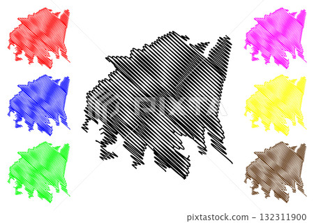 North Sydney Council (Commonwealth of Australia, New South Wales, NSW) map vector illustration, scribble sketch North Sydney map North Sydney Council (Commonwealth of Australia, New South Wales, NSW) map vector illustration, scribble sketch North Sydney map 132311900