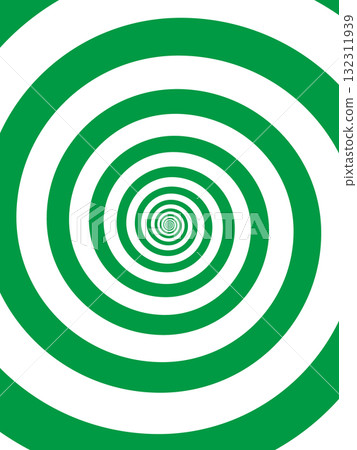 Green and white clockwise swirl background Green and white clockwise swirl background 132311939