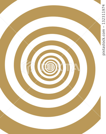 Counterfeit gold and white clockwise swirl background Counterfeit gold and white clockwise swirl background 132311974