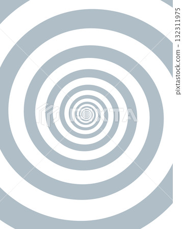 仿銀和白色順時針漩渦背景 132311975