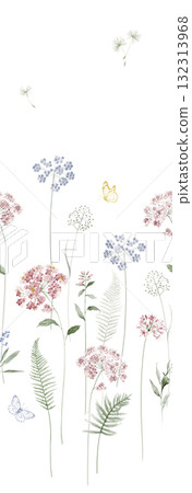 Handpainted Diverse Floral And Decorative Pattern Collection Artwork Assortment Handpainted Diverse Floral And Decorative Pattern Collection Artwork Assortment 132313968