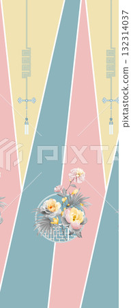 Handpainted Diverse Floral And Decorative Pattern Collection Artwork Assortment Handpainted Diverse Floral And Decorative Pattern Collection Artwork Assortment 132314037