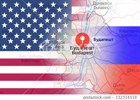 Meeting between Putin and Trump in Budapest. Trump Putin new stage of dialogue in Budapest. Future is in your hands American and Russian leaders discuss future of international Meeting between Putin and Trump in Budapest. Trump Putin new stage of dialogue in Budapest. Future is in your hands American and Russian leaders discuss future of international 132314319