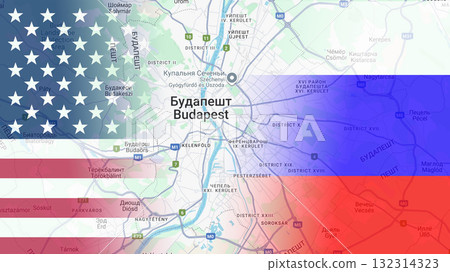 Meeting between Putin and Trump in Budapest. Trump Putin new stage of dialogue in Budapest. Future is in your hands American and Russian leaders discuss future of international 132314323