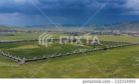 Kharkhorin Erdene Zuu Monastery in Mongolia Kharkhorin Erdene Zuu Monastery in Mongolia 132314995