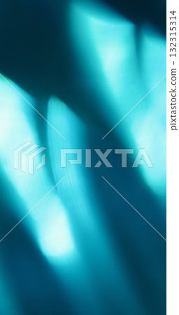 Blue light. Blur twinkle texture. Vibrant color gleam optical lens flare shiny flash on abstract luminous glint visual art background. 132315314