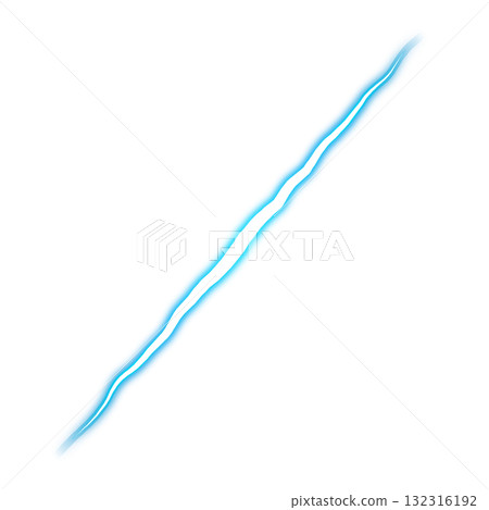 Blue diagonal lightning bolt on a transparent background Blue diagonal lightning bolt on a transparent background 132316192