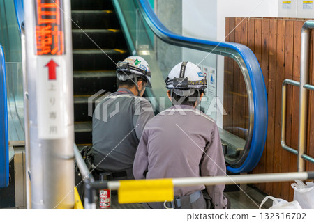 Escalator maintenance and inspection 132316702