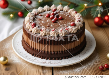 Christmas cake 132317098