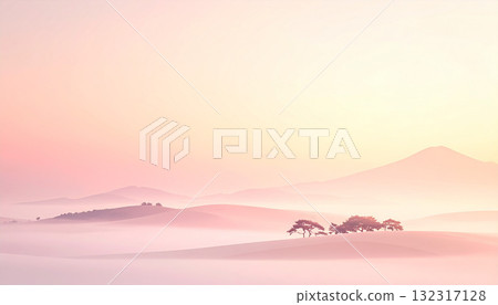 淡粉色,夢幻般的霧景 01 淡粉色,夢幻般的霧景 01 132317128