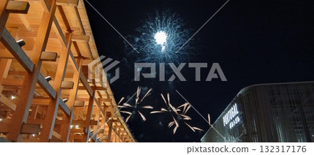 關西世博會大型屋頂環狀煙火“花火” 132317176