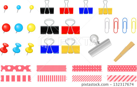A set of various paper fixing tools A set of various paper fixing tools 132317674