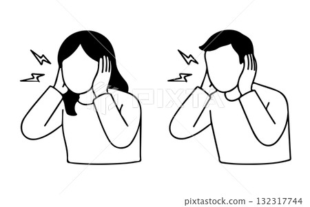 Illustration of noise stress 132317744