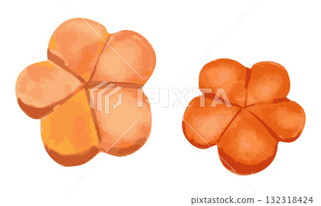 一套裝飾切胡蘿蔔（梅子胡蘿蔔） 132318424