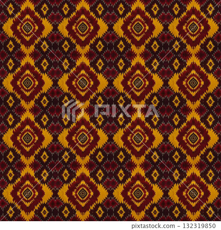 seamless pattern. vintage decorative elements. hand drawn background seamless pattern. vintage decorative elements. hand drawn background 132319850