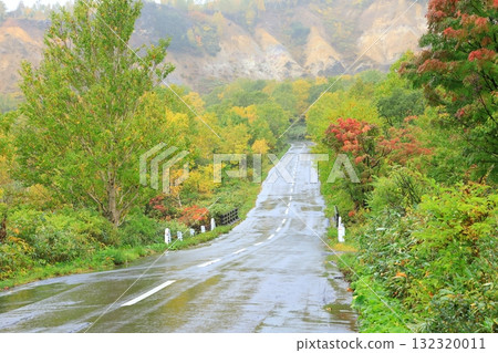 秋葉染成的八幡平阿斯皮特線 132320011