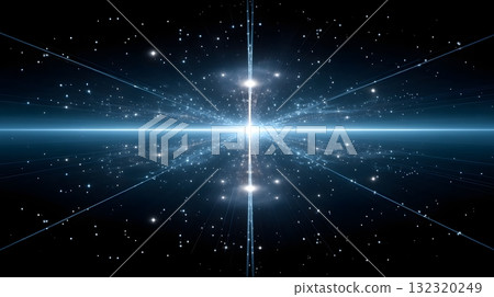 A vibrant cosmic explosion of starlight. A vibrant cosmic explosion of starlight. 132320249