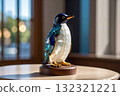 Finely crafted penguin figurine 132321221