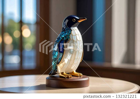 精心製作的企鵝雕像 132321221