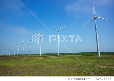 Hokkaido Otonrui windmills Hokkaido Otonrui windmills 132321546