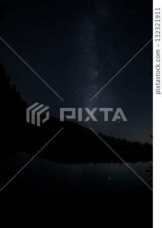 Starry night sky Milky Way image Starry night sky Milky Way image 132321911