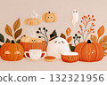 Ghosts and Pumpkin Soup 132321956