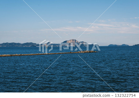 [赤穗海濱公園]美麗的大海 132322754