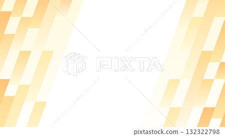 Orange gradient ascending parallelogram decorative frame Orange gradient ascending parallelogram decorative frame 132322798