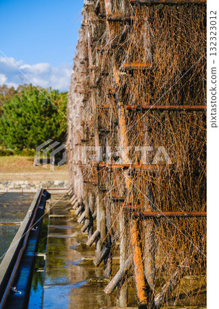 [Ako Seaside Park] Flowing salt fields 132323012