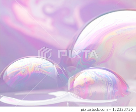 Marbled soap bubbles 132323730