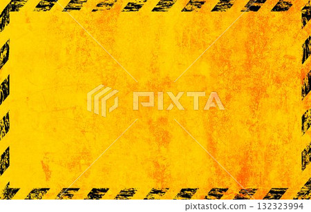 黃色和黑色背景說明危險、警告、警告等。 黃色和黑色背景說明危險、警告、警告等。 132323994