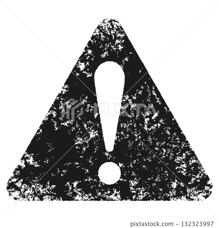 表示危險、注意、警告等的插圖。 表示危險、注意、警告等的插圖。 132323997