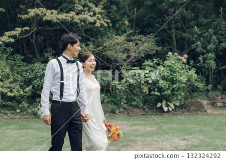 Garden wedding photos 132324292