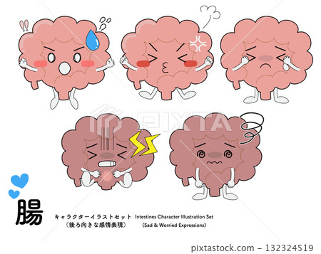 Intestines (visceral characters) - Negative emotional expressions 132324519